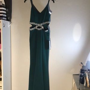 Infinity waist gown